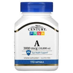 21st Century Vitamin A 3000 mcg bottle front