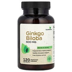 Futurebiotics Ginkgo Biloba 500 mg brain health capsules
