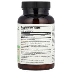Ginkgo Biloba 500 mg per serving supplement facts