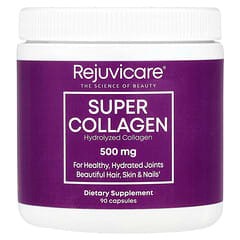 Rejuvicare Super Collagen – Hair, Skin, Nails & Joint Support (500 mg, 90 Capsules)
