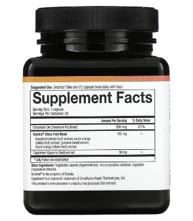 Natural thermogenic supplement to support fat burning and appetite control