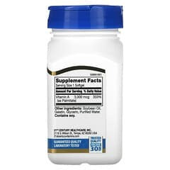 Vitamin A supplement facts 10,000 IU per serving