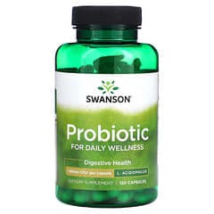 Swanson Probiotic Capsules – 1 Billion CFU L. Acidophilus for Digestive Support
