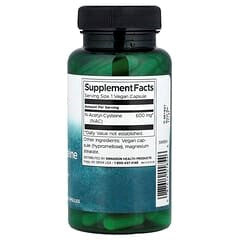 Swanson, NAC, 600 mg, 100 Vegan Capsules