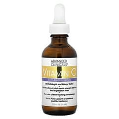 Advanced Clinicals Vitamin C Serum Bottle – Brightening & Anti-Aging Skincare